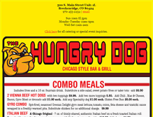 Tablet Screenshot of hungrydogofbreck.com